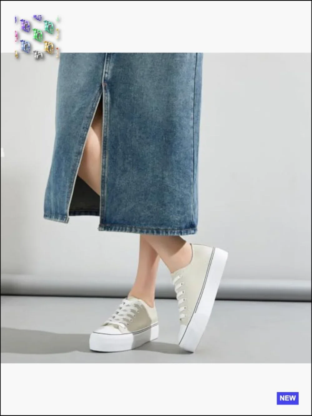 Platform Sneakers Classic Low Top PU Leather Casual Walking Shoes Women